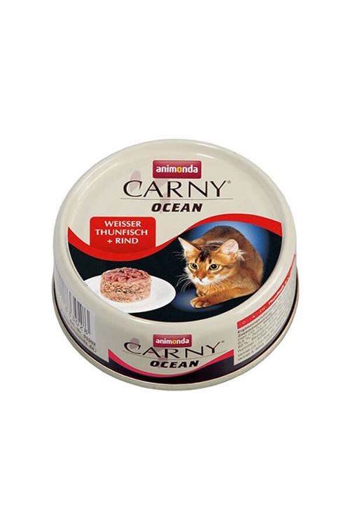 Animonda Carny Ton Balıklı ve Sığır Etli Konserve Kedi Maması 80 Gr