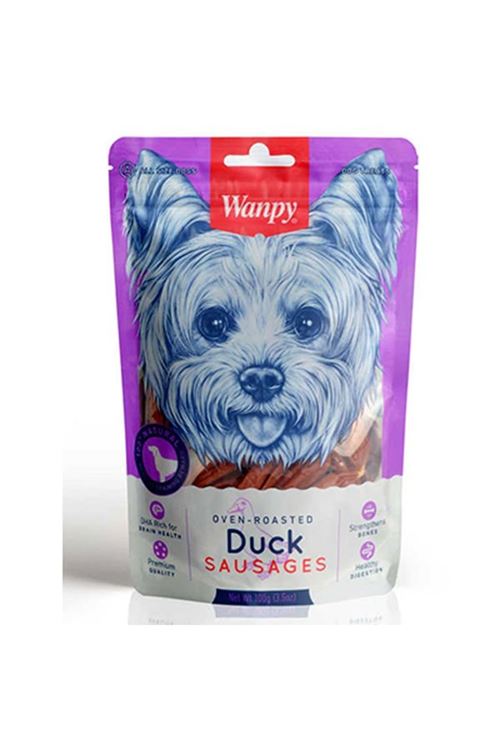 Wanpy Ördek Etli Sosis Köpek Ödül Maması 100 Gr