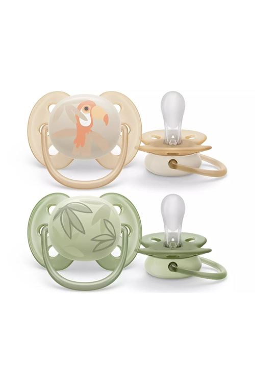 Philips Avent Ultra Soft Yumuşak 2li Emzik 0-6 Ay - SCF091/07