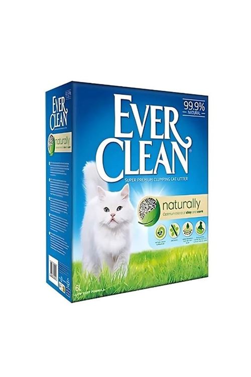Ever Clean Naturally Parfümsüz Topaklanan Doğal Kedi Kumu 6 Lt