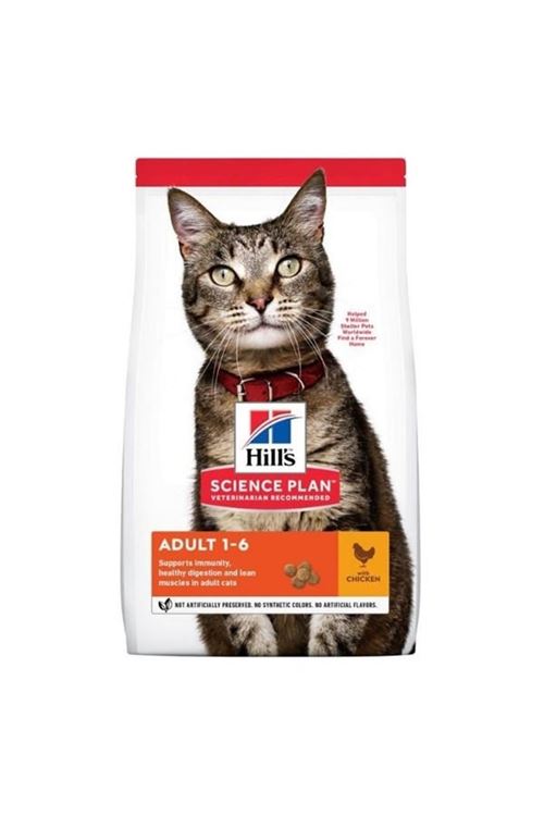 Hills Adult Optimal Care Tavuklu Yetişkin Kedi Maması 8+2 Kg Hediyeli