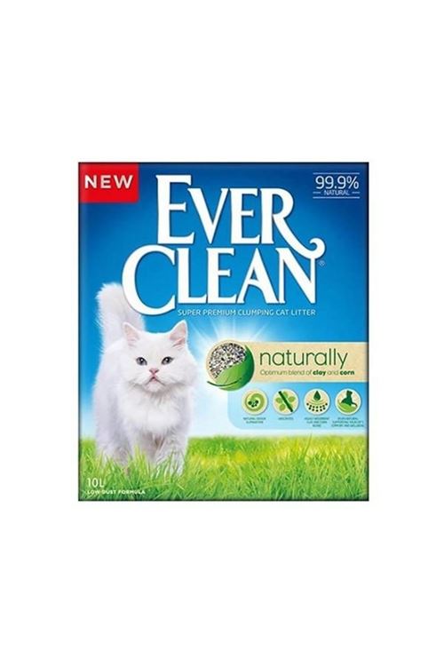 Ever Clean Naturally Parfümsüz Topaklanan Doğal Kedi Kumu 10 Lt