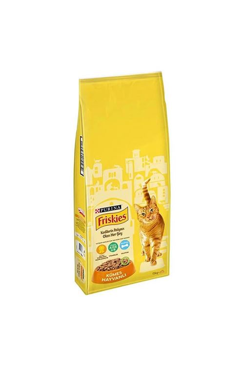 Friskies Kümes Hayvanlı Yetişkin Kedi Maması 15 Kg
