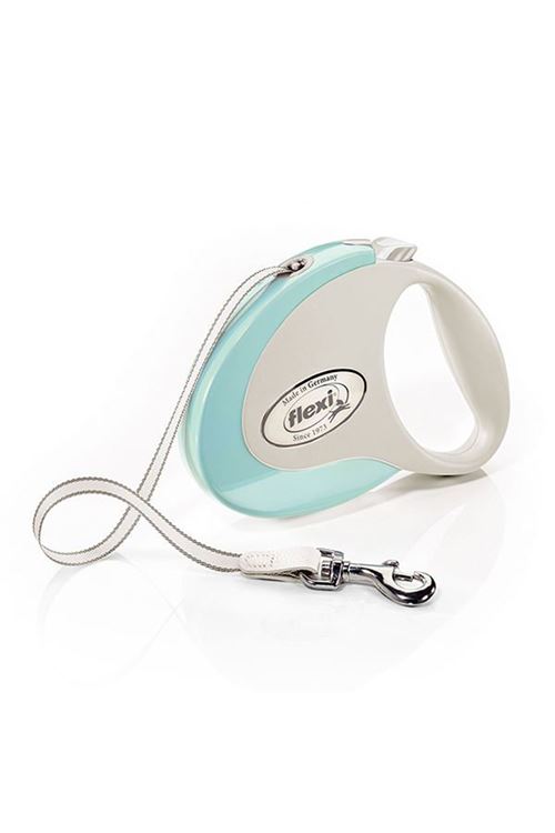 Flexi Style Şerit Otomatik Köpek Gezdirme Tasması Medium Mint 5 Mt