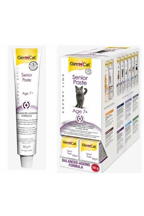 Gimcat Senior Paste Yaşlı Kedi Malt Macunu 50 Gr