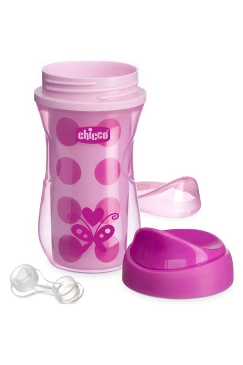 Chicco Isı Yalıtımlı Active Bardak 14 Ay+ 266 ml - Pink