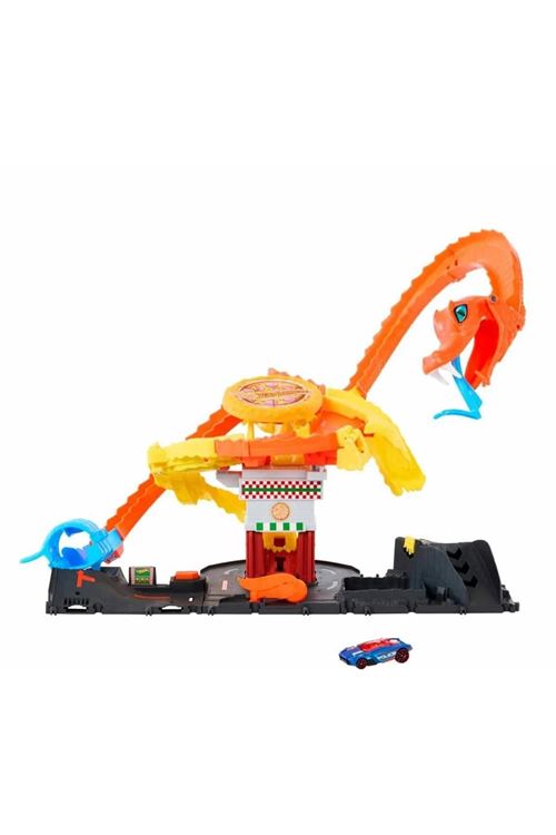 Hot Wheels Pizza Dükkanında Kobra Macerası Oyun Seti HTN81