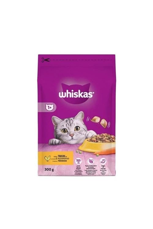 Whiskas Tavuklu ve Sebzeli Yetişkin Kedi Maması 300 Gr