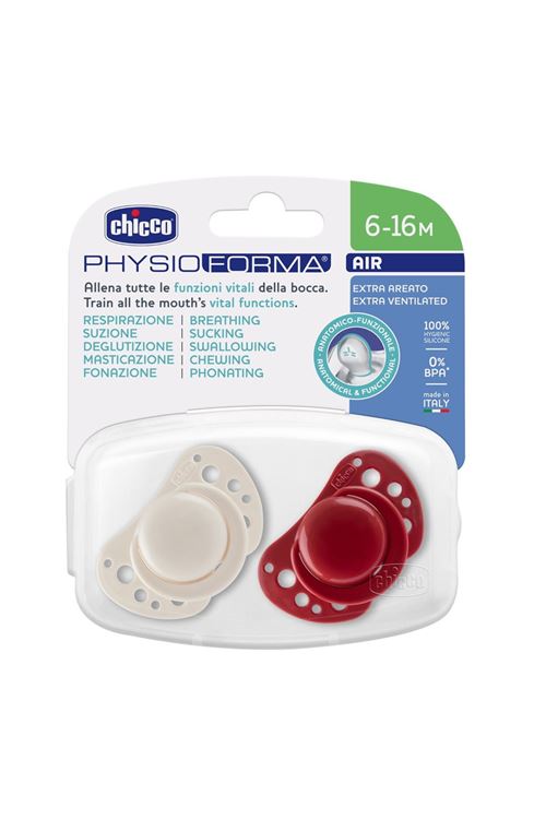 Chicco PhysioForma Air 2'li Silikon Emzik 6-16 Ay