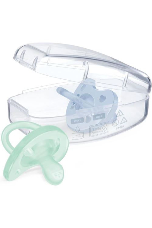 Chicco PhysioForma Soft 2'li Silikon Emzik 2-6 Ay Erkek