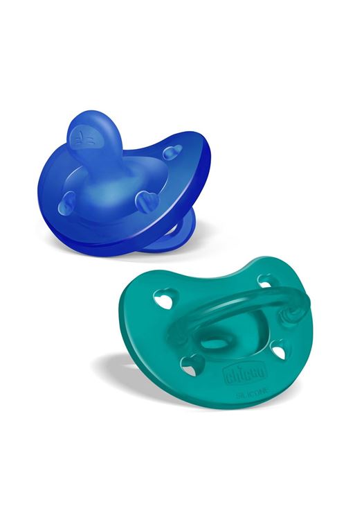 Chicco PhysioForma Soft 2'li Silikon Emzik 16-36 Ay Erkek