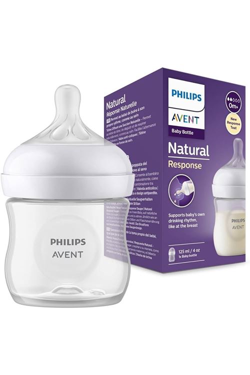 Philips Avent Natural Response PP Biberon 0 Ay+125ml SCY900/01