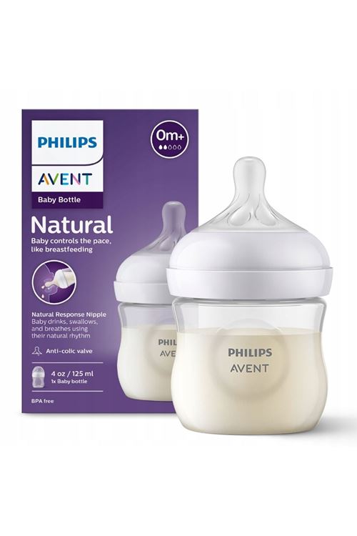Philips Avent Natural Response PP Biberon 0 Ay+125ml SCY900/01