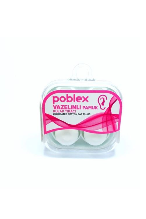 Poblex Antialerjik Silikon 2'li Kulak Tıkacı