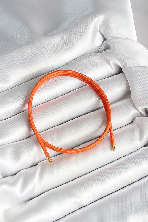 Mıknatıslı Turuncu Renk Sarmal Kadın Bileklik