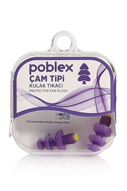 Poblex Çam Tipi Kulak Tıkacı - Large