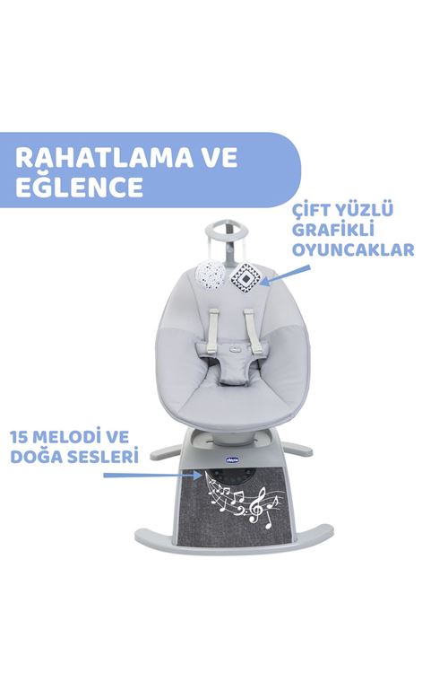 Chicco Comfy Elektrikli Ana Kucağı Silver Spring