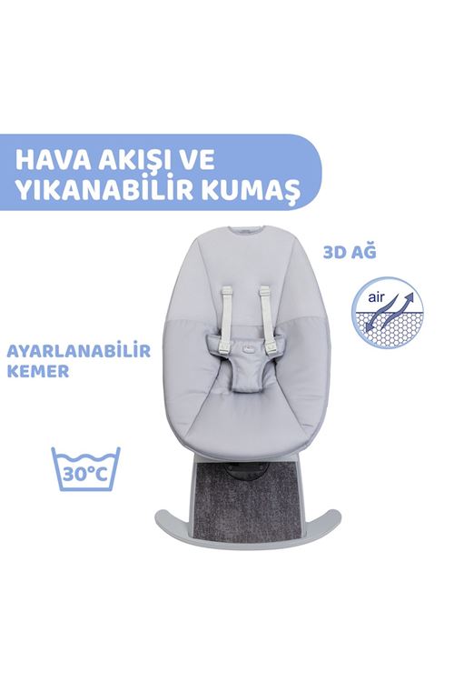 Chicco Comfy Elektrikli Ana Kucağı Silver Spring