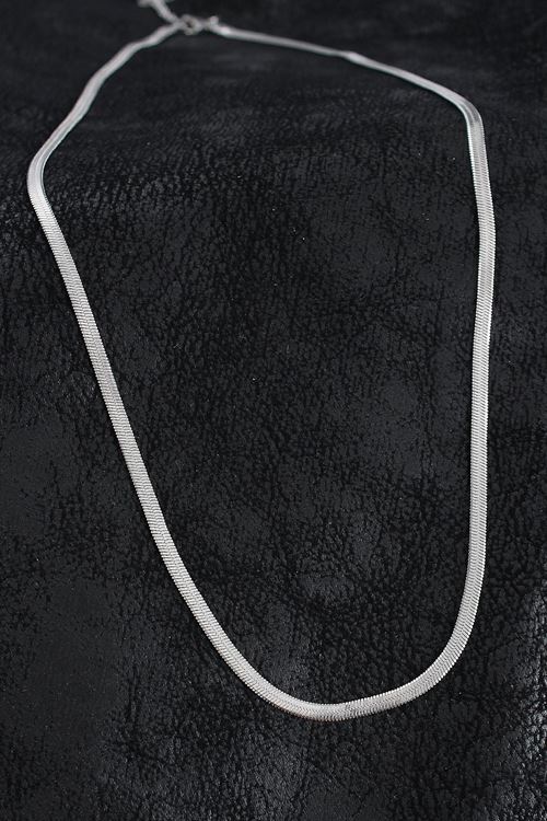 316L Çelik Klasik İtalyan Zincir Model Gümüş Renk Erkek Kolye