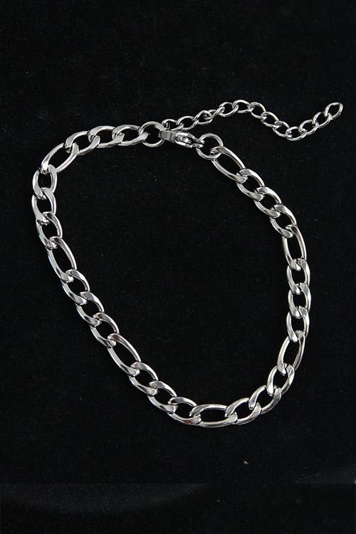 316L Çelik Klasik Model Gümüş Renk Erkek Bileklik