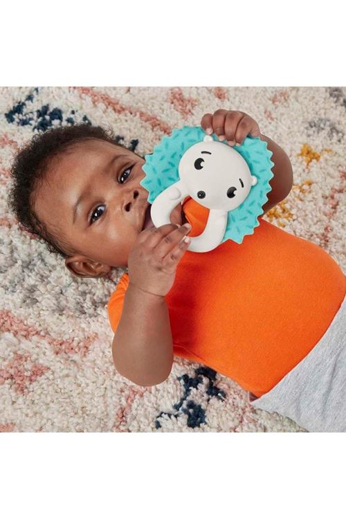 Fisher Price Eğlenceli Dostlar Çıngıraklı Dişlik - Kirpi HJW11-HKD72