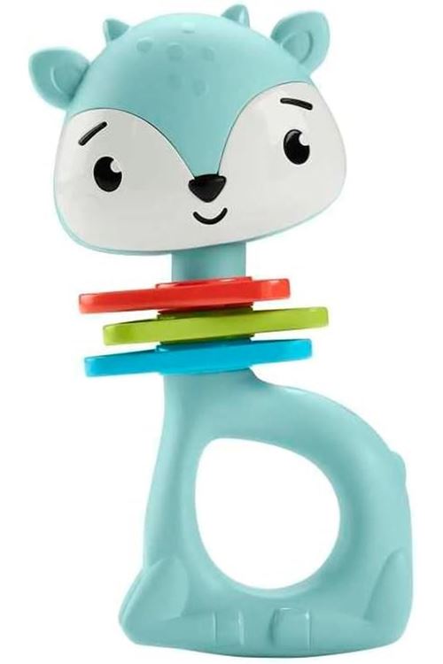 Fisher Price Eğlenceli Dostlar Çıngıraklı Dişlik - Tırtıklı Ceylan HJW11-HKD68