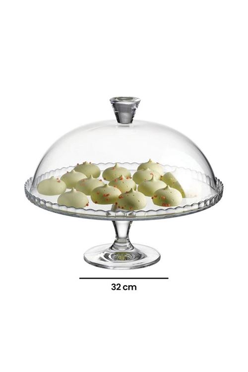 Paşabahçe 95200 Patisserie Ayaklı Fanus 32,5 cm