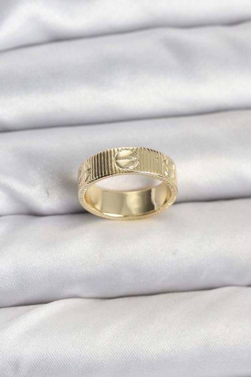 Gold Renk Model Kadın Yüzük